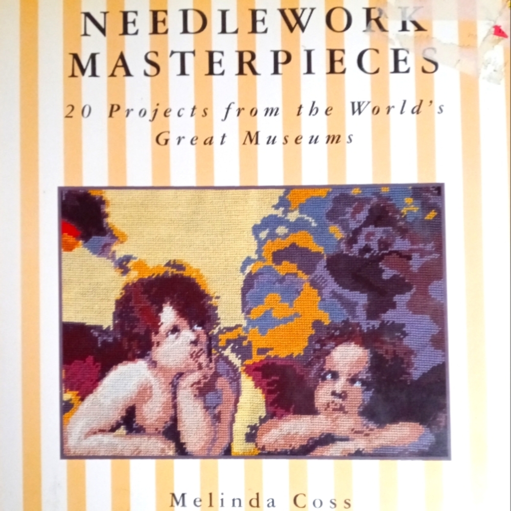Needlework Masterpieces 20 Projects- World's Great Museums book -Melinda Coss